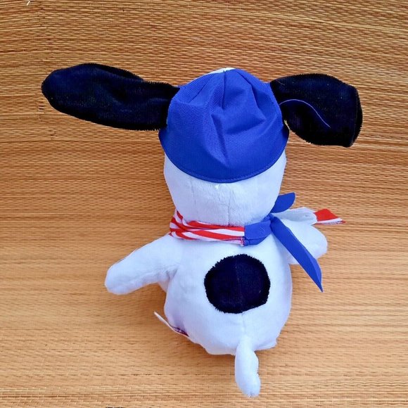 Peanuts- Snoopy- I Love America Animated Plush, DanDee- NEW w/Tags - Picture 7 of 12